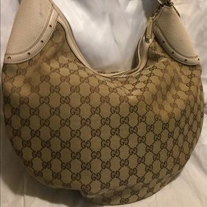 Brown Gucci bag